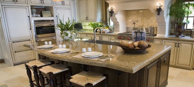 Quartz countertop in San Diego