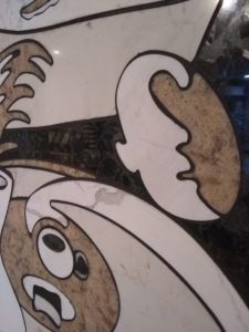 Inlay close-up Inlay close-up