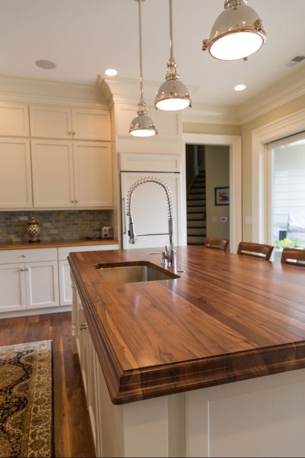 Walnut Butcher Block Sink in San Diego