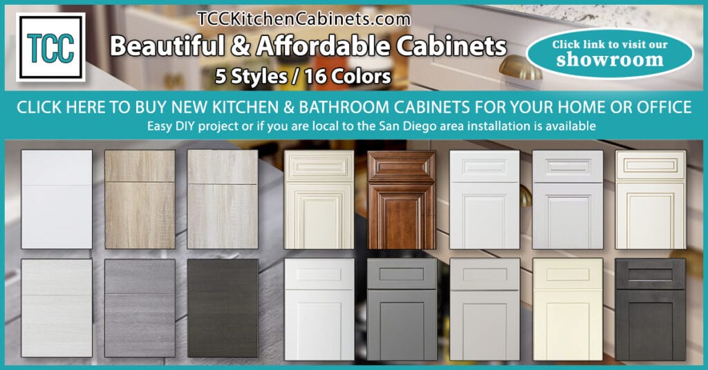 Bathroom and Kitchen Cabinets in San Diego, CA 