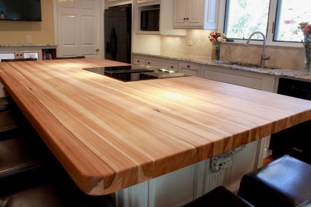 Hickory Plank Countertop in Escondido, CA and the surrounding area