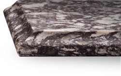 Ogee bull-nose edge on a durable quartz countertop