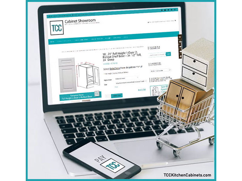 3 tips to buy kitchen cabinets online by The Countertop Company
